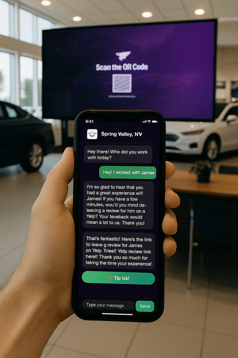 One-Tap QR Engagement
